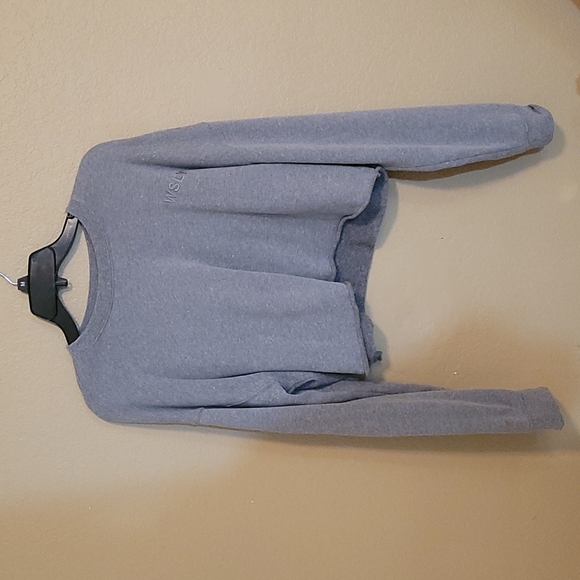 WSLY Ecosoft Cropped Crewneck Sweatshirt - Picture 2 of 5